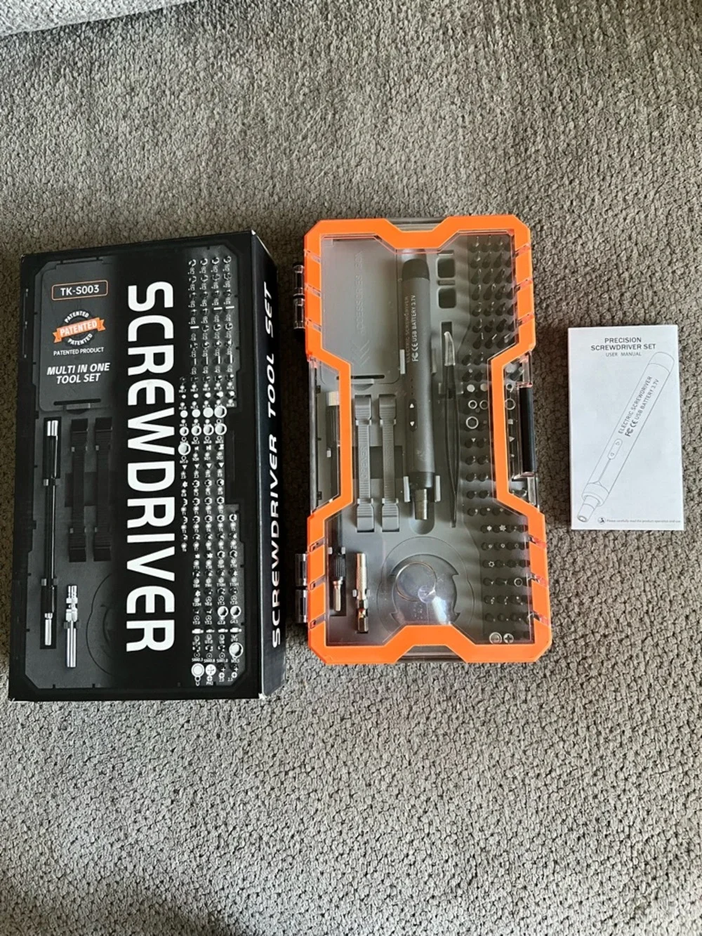 Multi-In-One Screwdriver Tool Set - Black - Picture 4 of 11